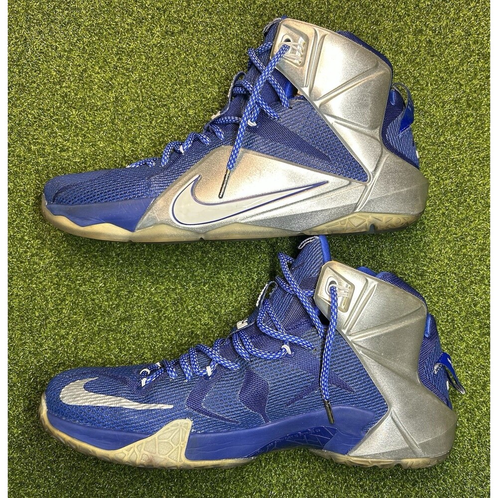 Nike Lebron 12 What If Men’s Basketball Shoes 684593-410 Dallas Cowboy Size 12.5